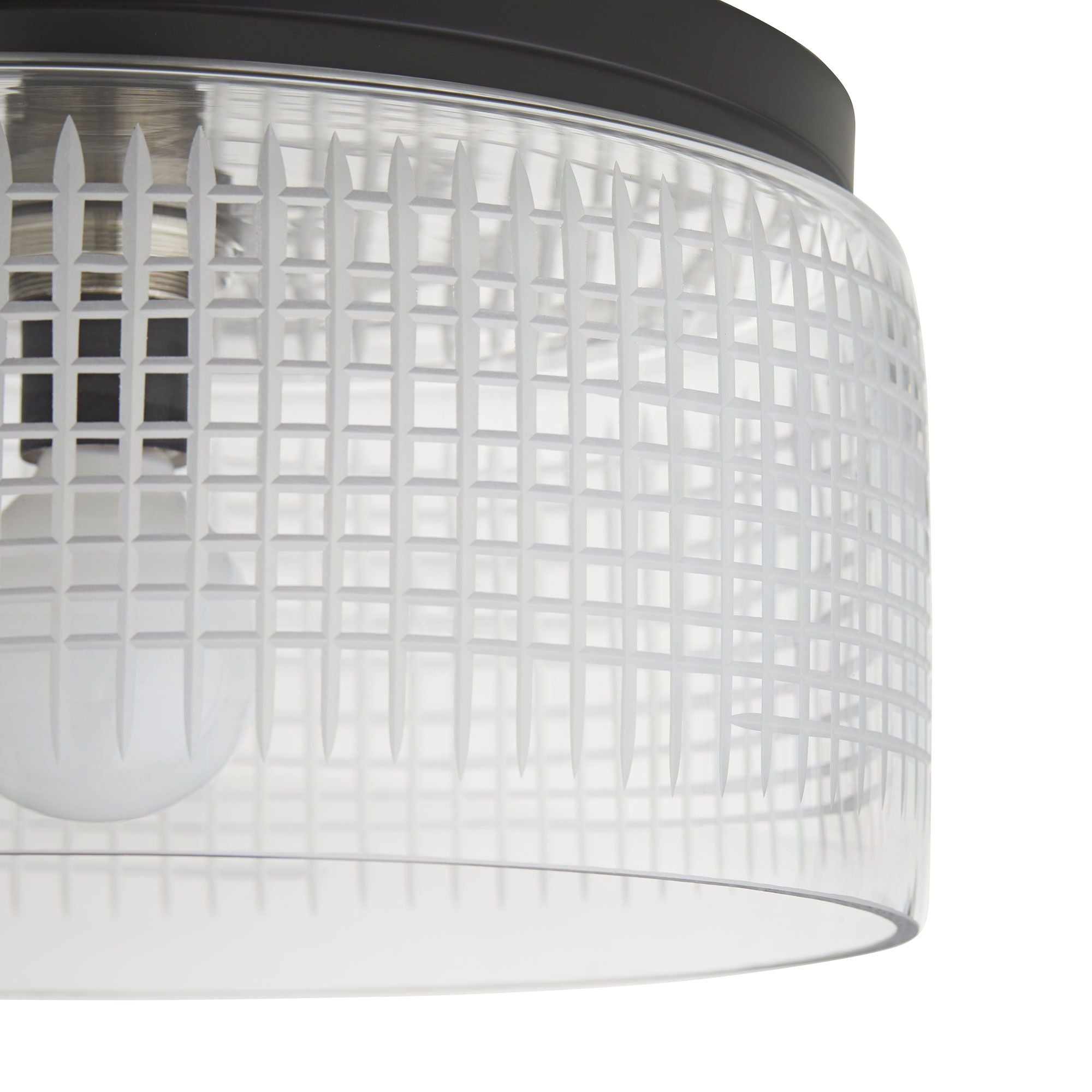 Flush Mount Cut Large Live Bulbo