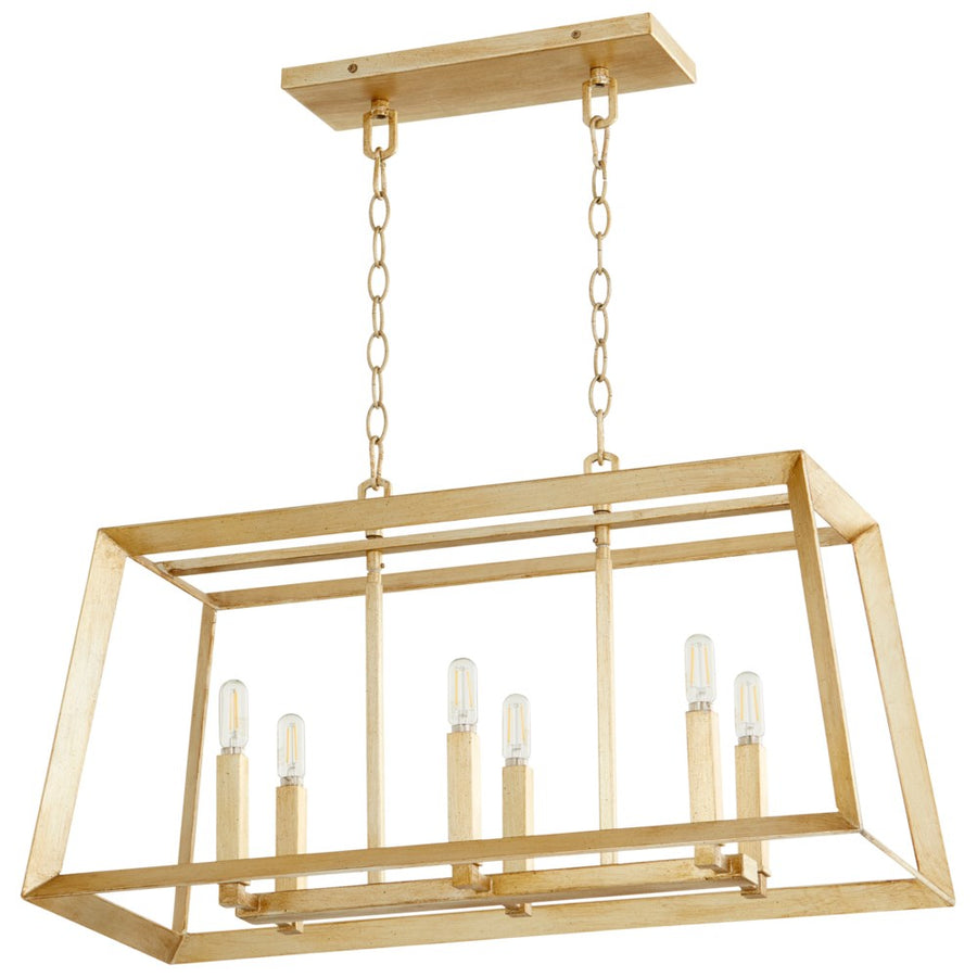 Hyperion Small Linear Chandelier