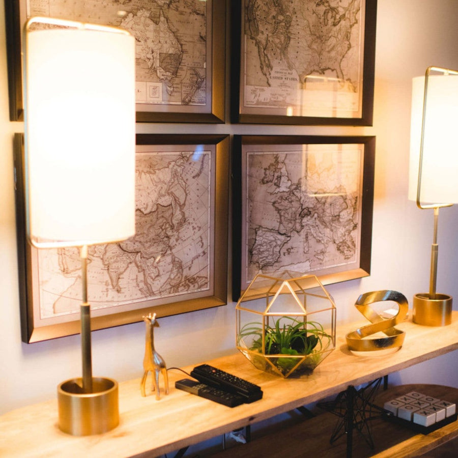 Geo Rectangle Table Lamp