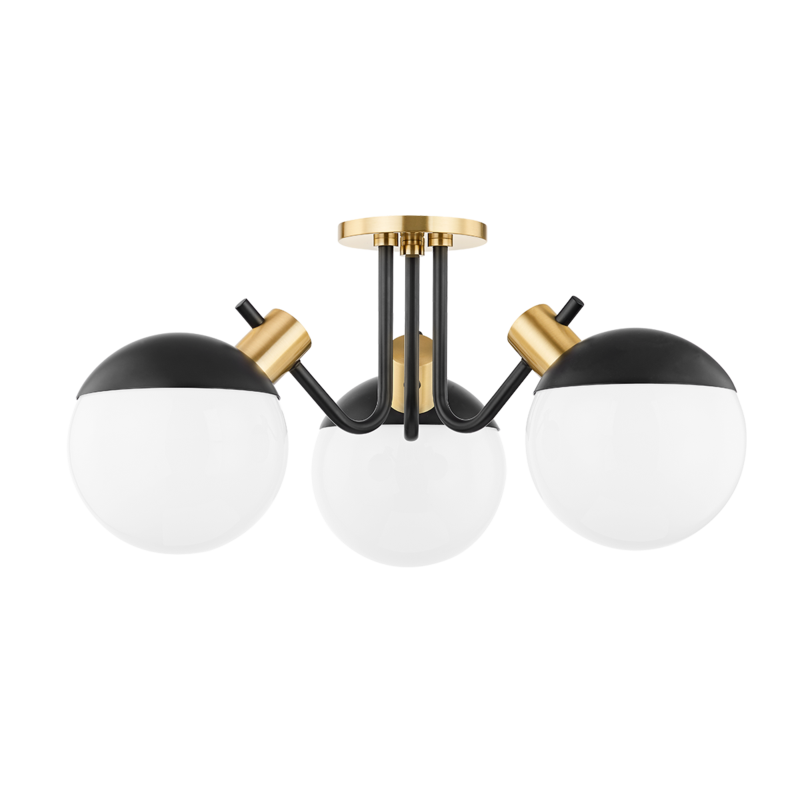 Miranda 3 Light Flush Mount