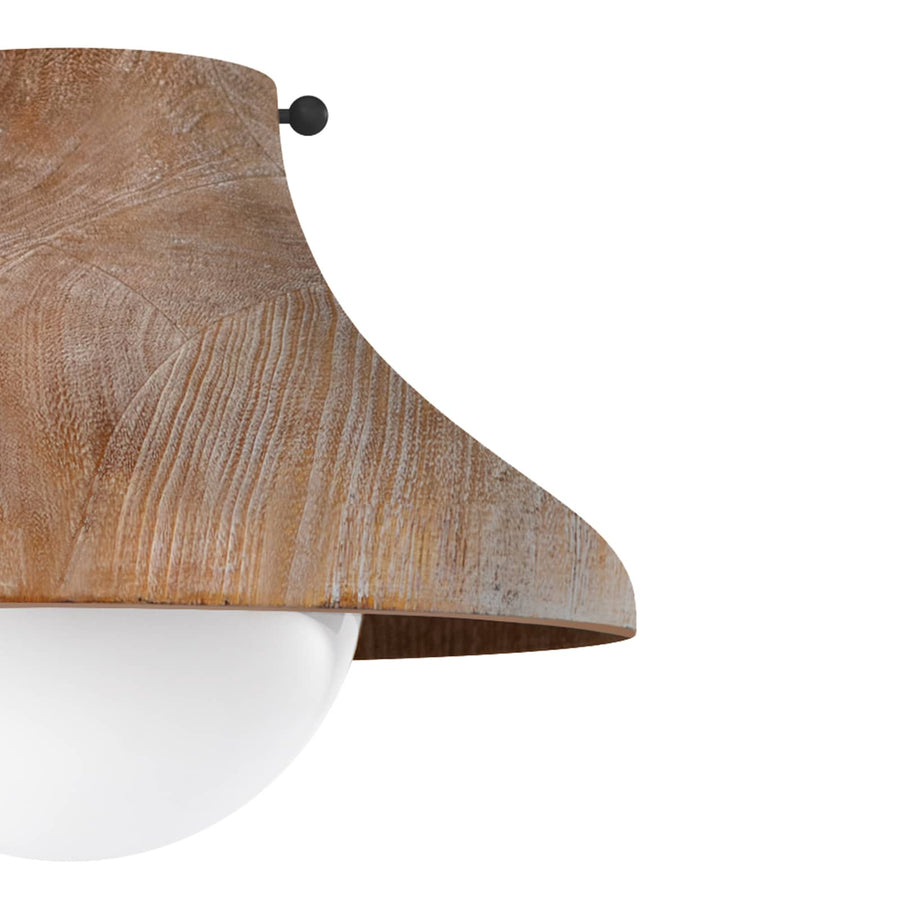 Surfside Wood Flush Mount