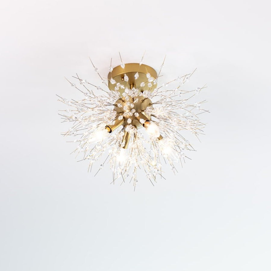 Chiffon Semi Flush Mount