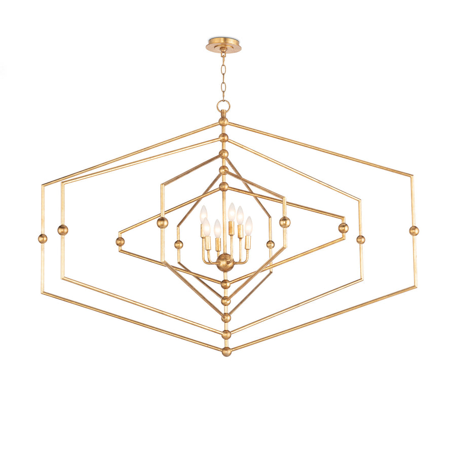 Selena Hexagon Chandelier