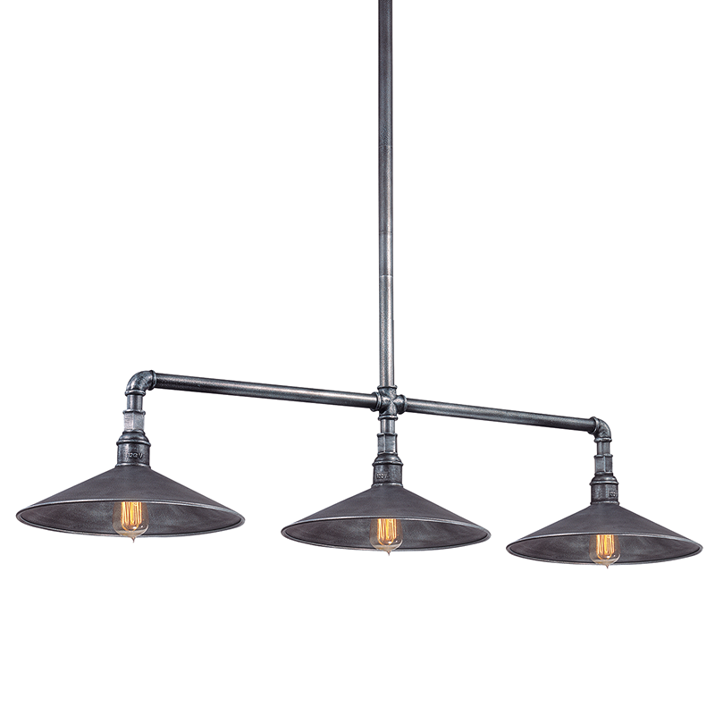 Toledo Exterior Linear Chandelier