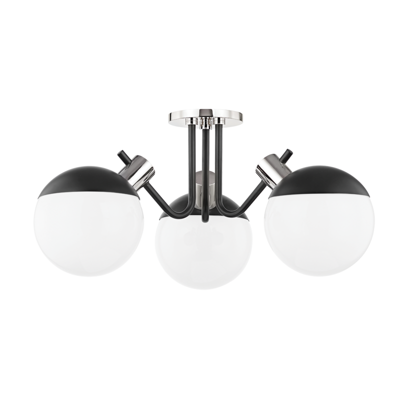 Miranda 3 Light Flush Mount