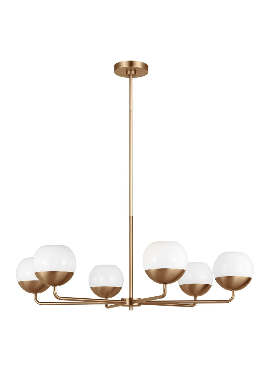 Alvin Six Light Chandelier