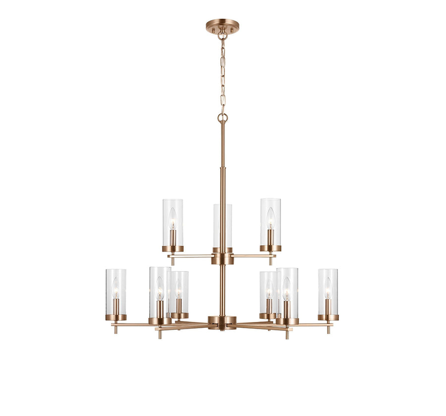 Zire Nine Light Chandelier