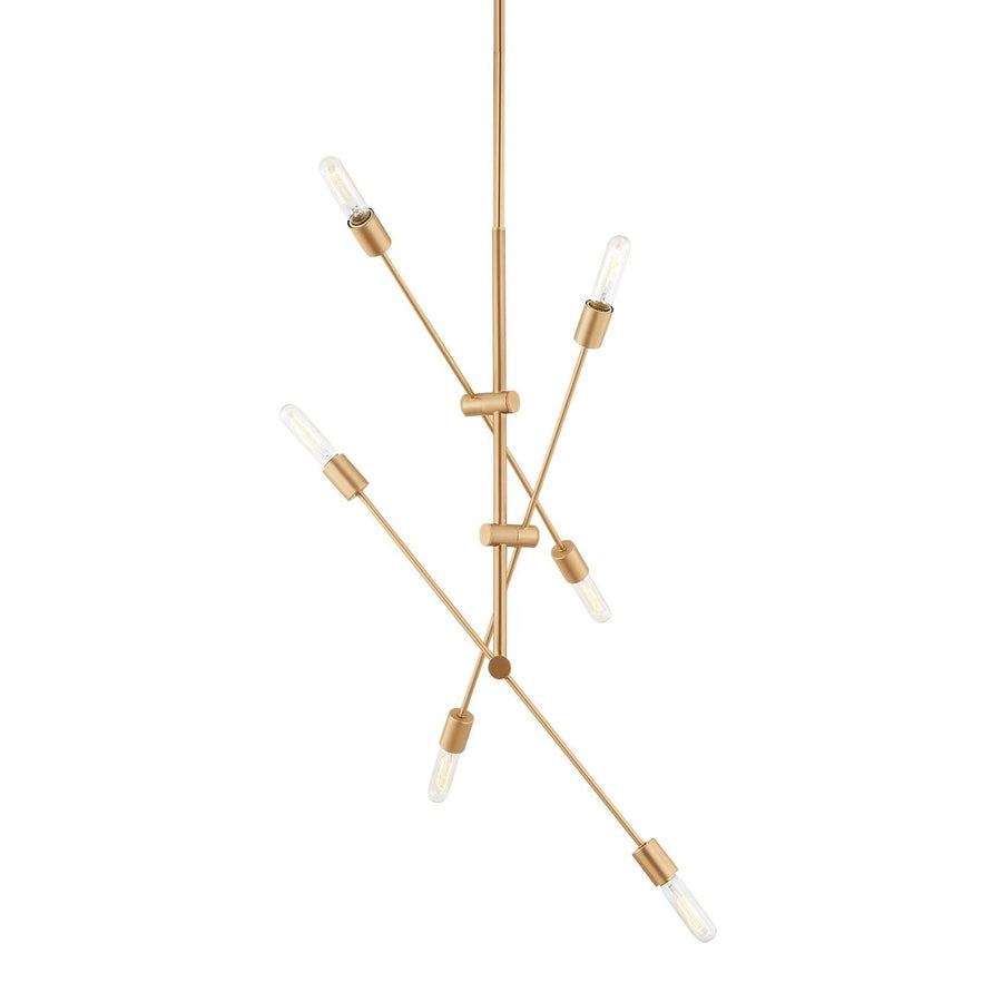 Axis Six Light Large Chandelier