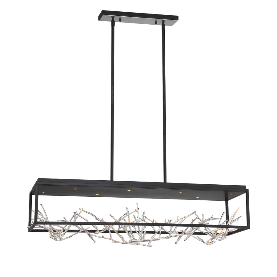 Aerie 8-Light Rectangular LED Chandelier