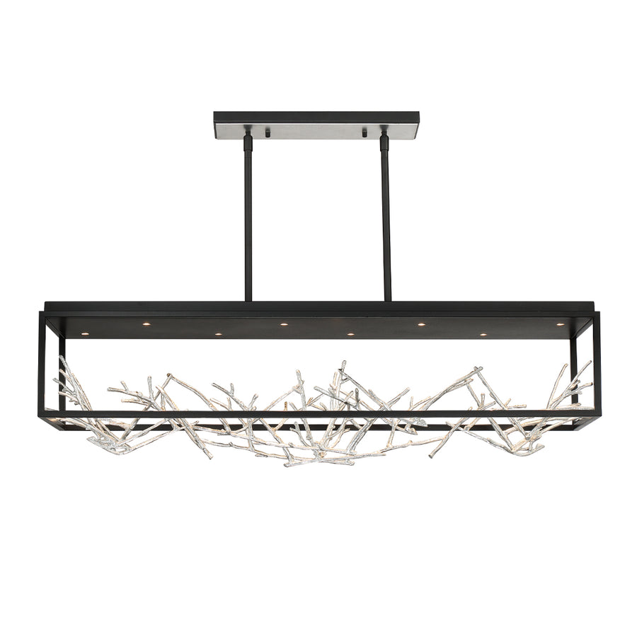 Aerie 8-Light Rectangular LED Chandelier