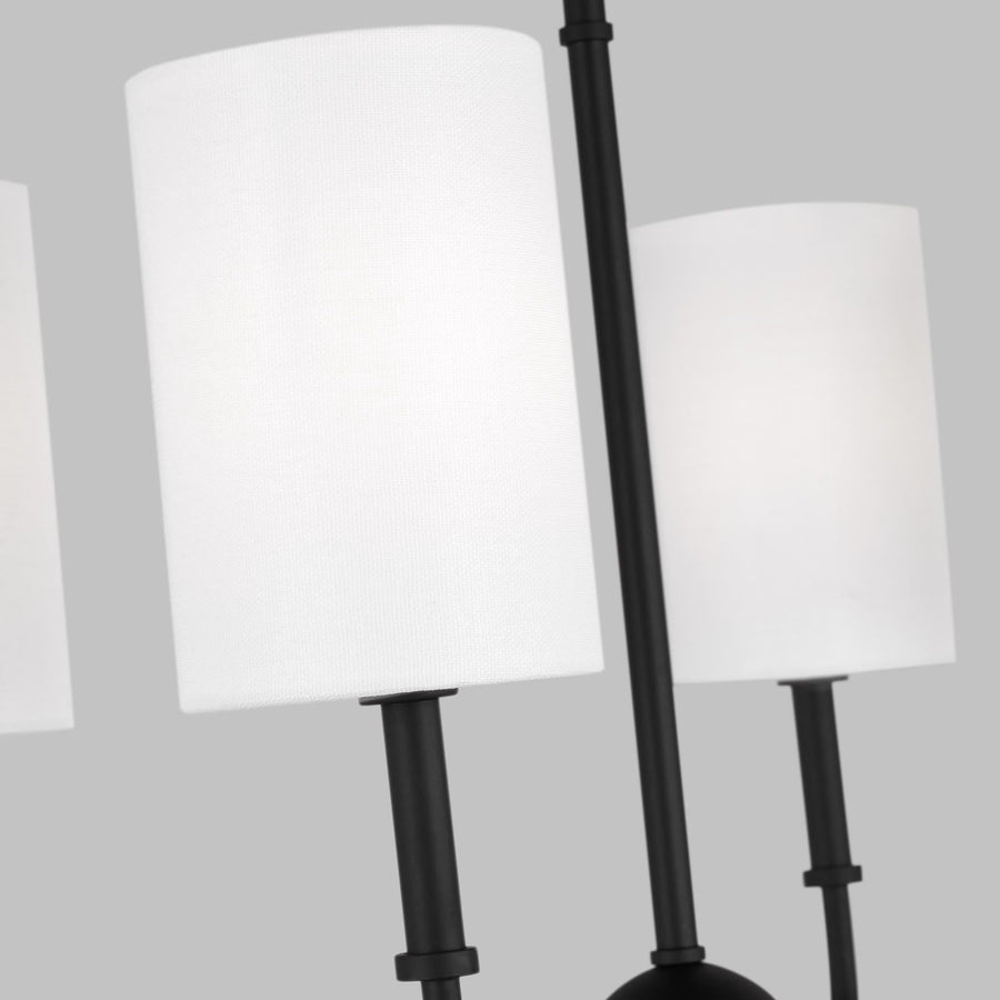 Foxdale Six Light Linear Chandelier