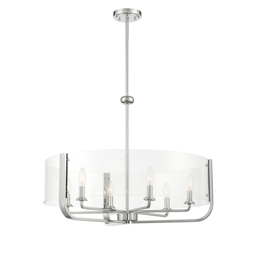 Campisi 8 Light Oval Chandelier