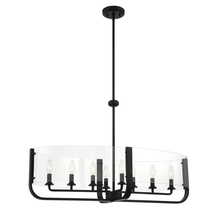 Campisi 8 Light Oval Chandelier