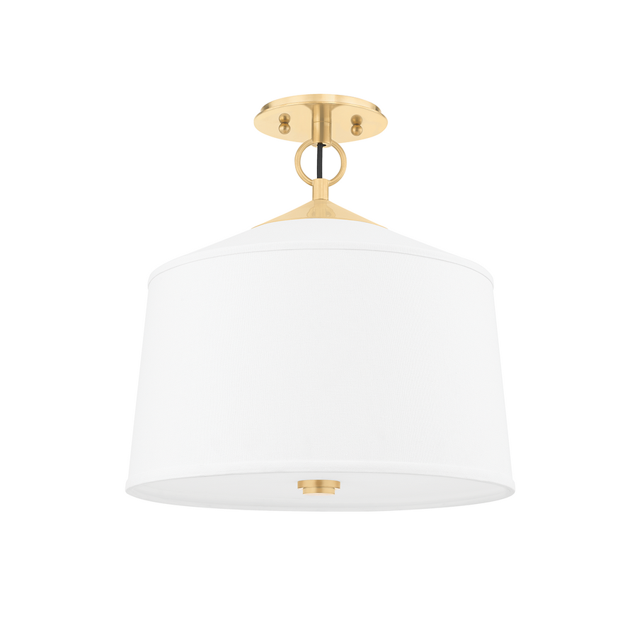 White Plains Semi Flush Mount