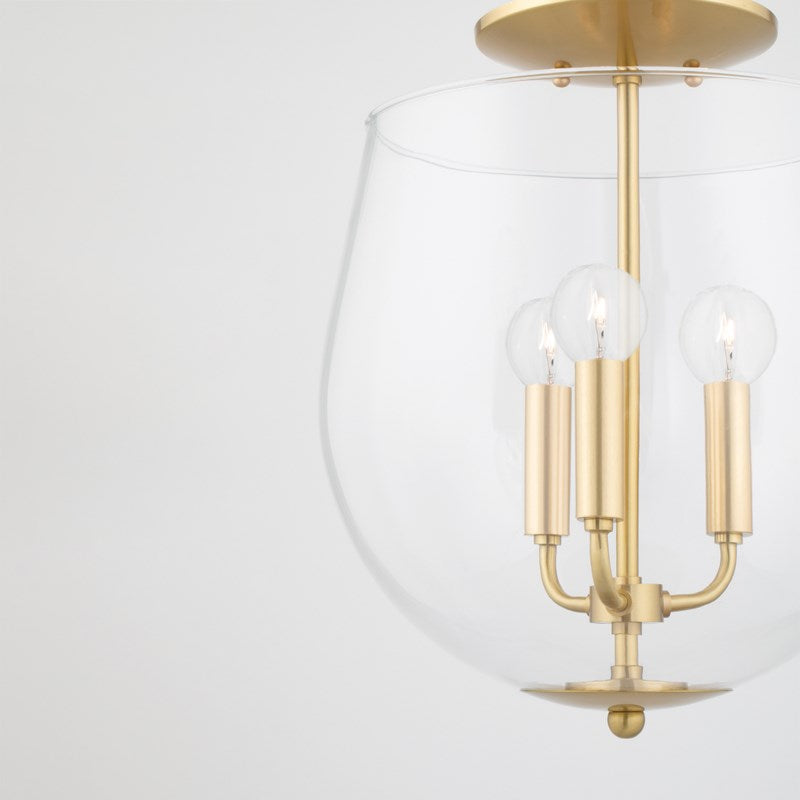 Bobbi 3 Light Flush Mount