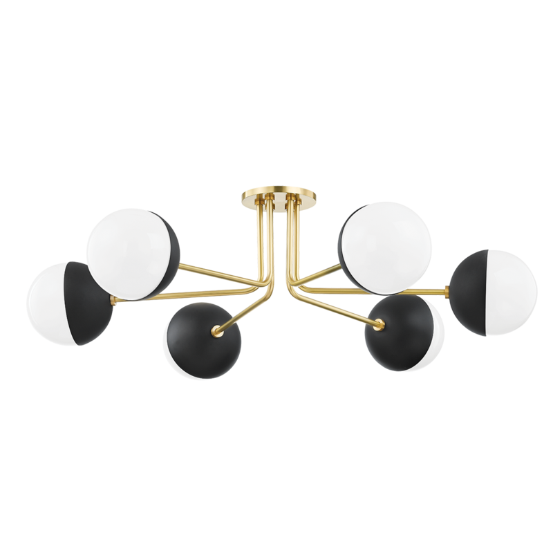 Renee 6 Light Flush Mount