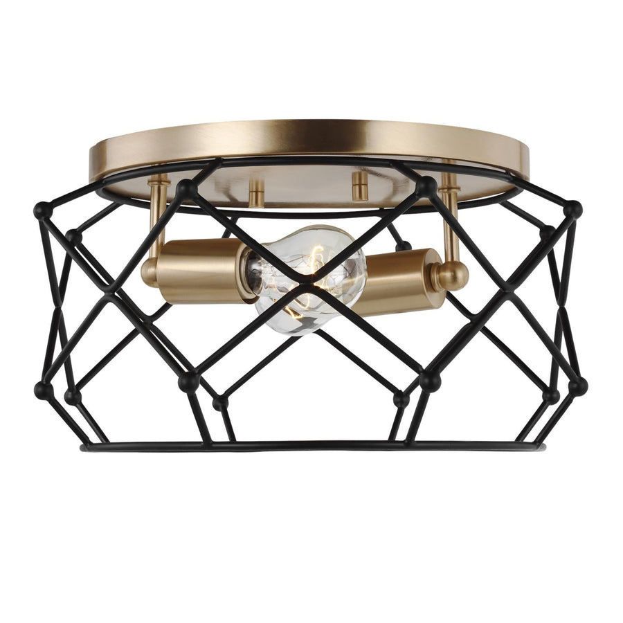Zarra Two Light Flush Mount