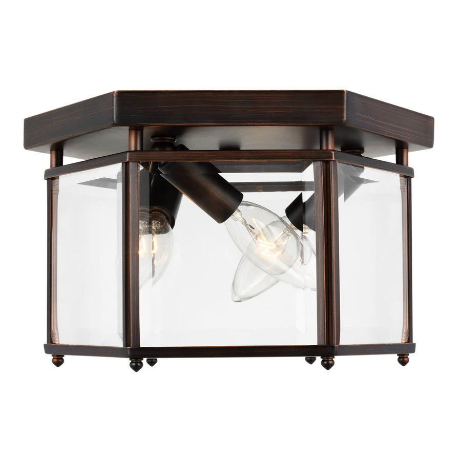 Bretton Three Light Flush Mount
