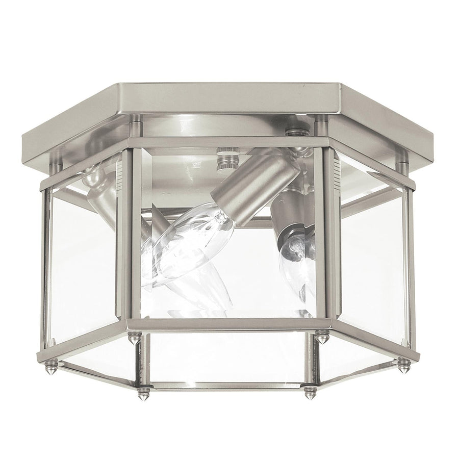 Bretton Three Light Flush Mount