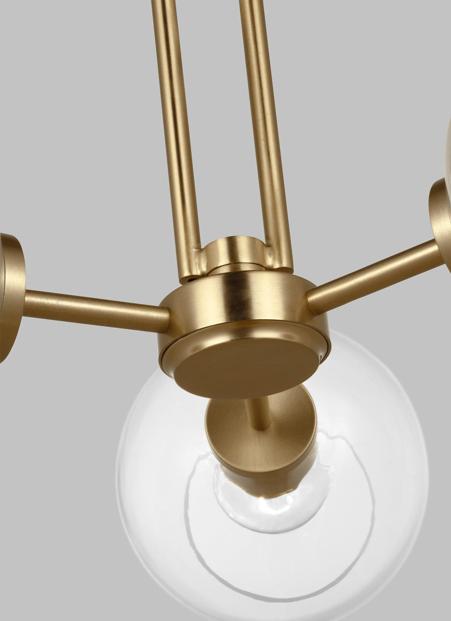 Codyn Three Light Semi-Flush Convertible Pendant