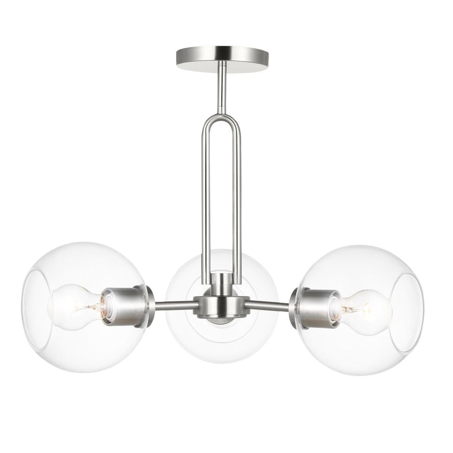 Codyn Three Light Semi-Flush Convertible Pendant
