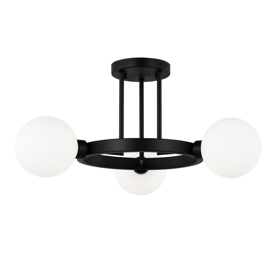 Clybourn Three Light Semi-Flush Mount