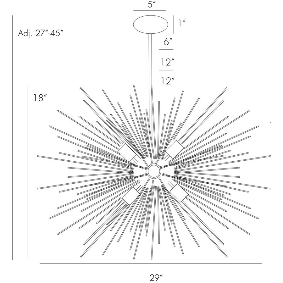 Zanadoo Small Chandelier