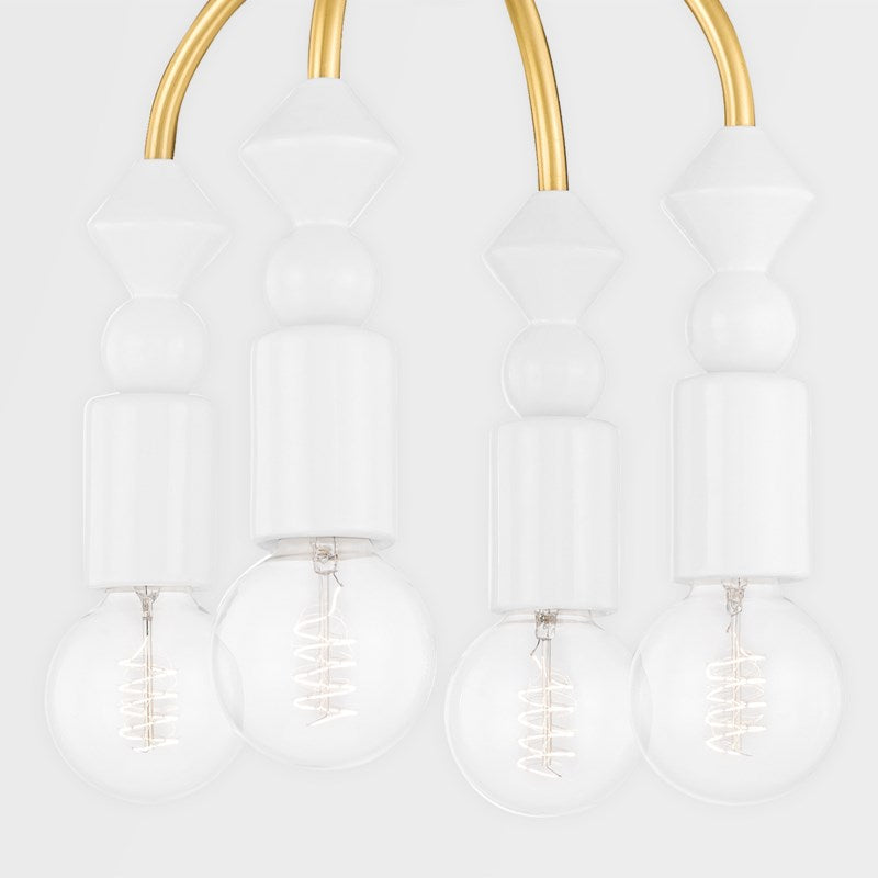 Flora 4 Light Flush Mount