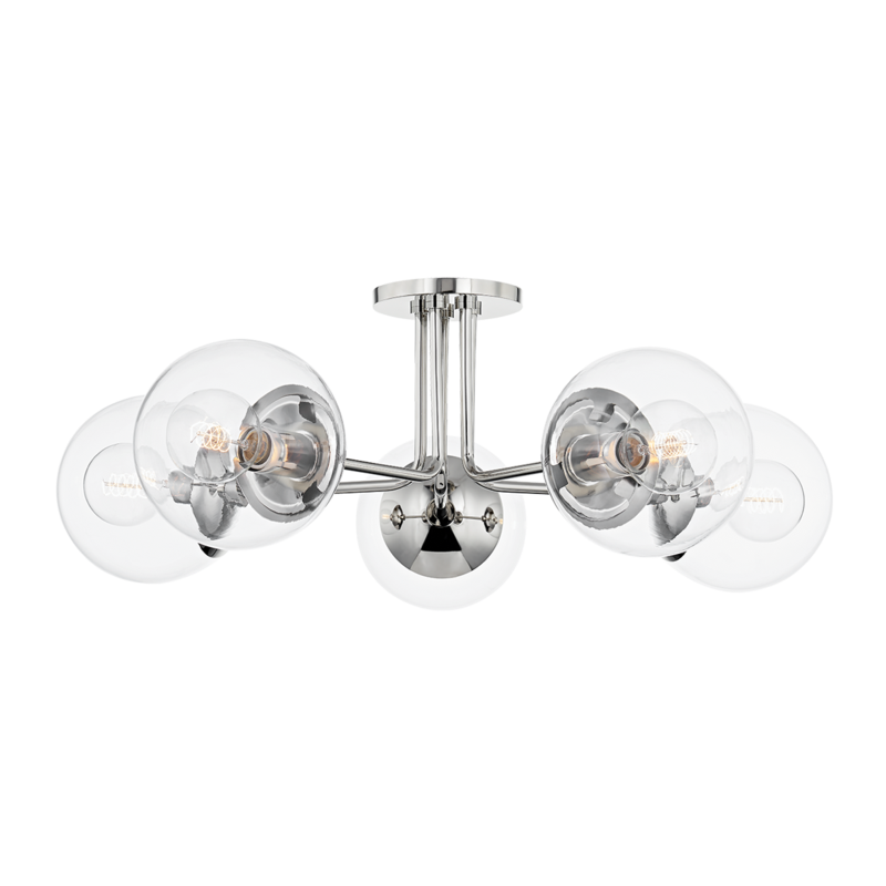 Meadow 5 Light Flush Mount
