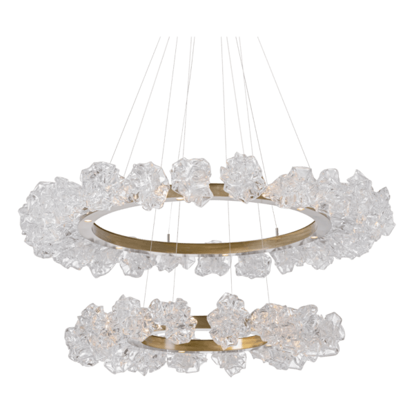 Two Tier Blossom Ring 50 Chandelier