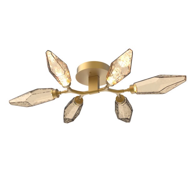 Rock Crystal Flush Mount