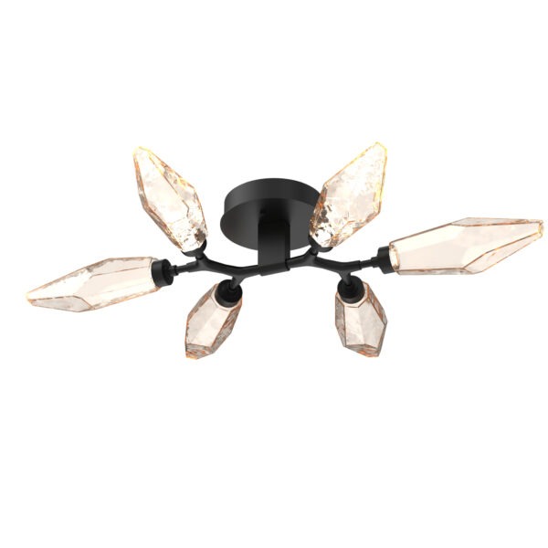 Rock Crystal Flush Mount