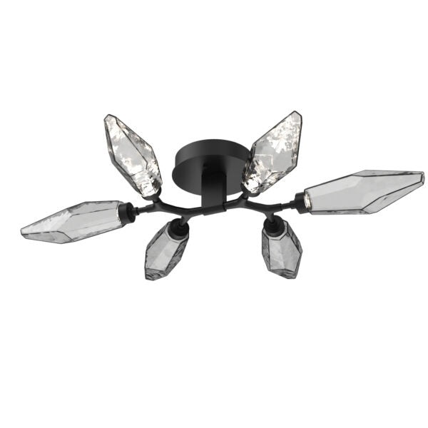 Rock Crystal Flush Mount