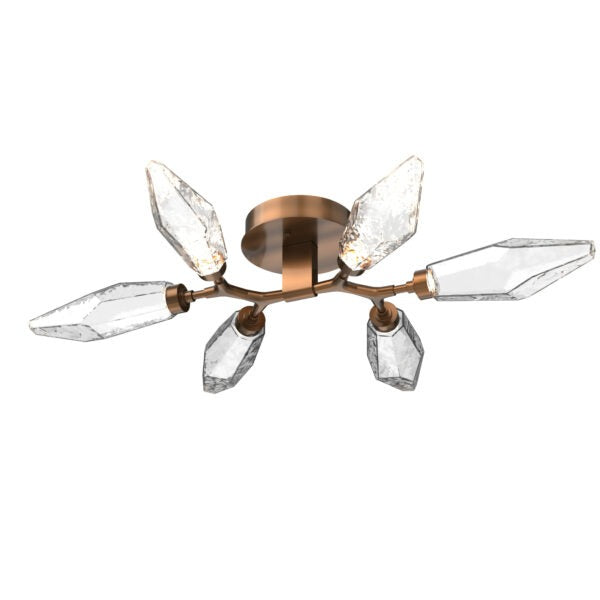 Rock Crystal Flush Mount