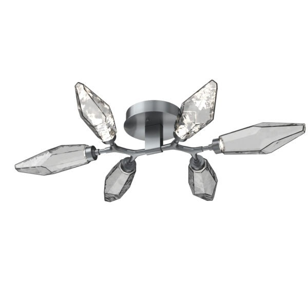 Rock Crystal Flush Mount