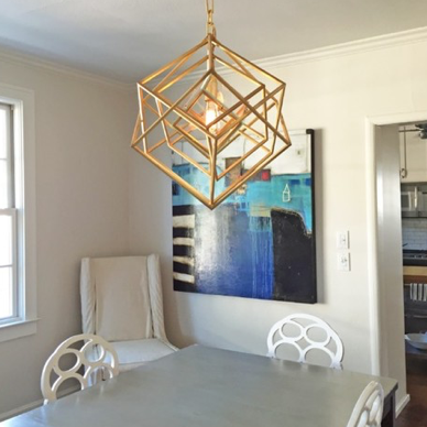 Cubist Small Chandelier