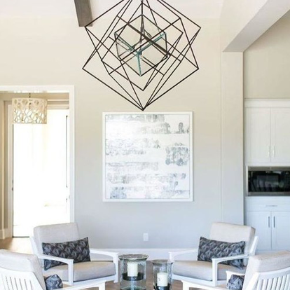 Cubist Large Chandelier