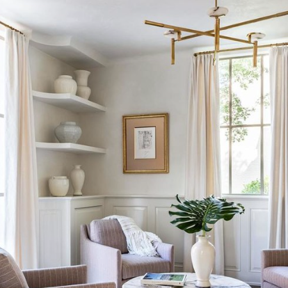 Melange Large Floating Disc Chandelier