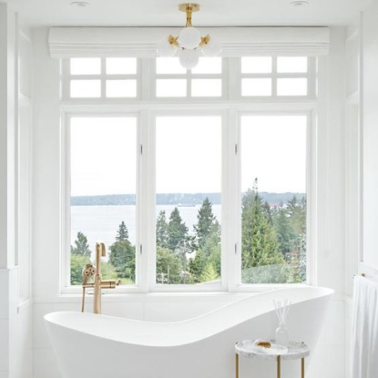 Prescott Medium Semi-Flush Mount