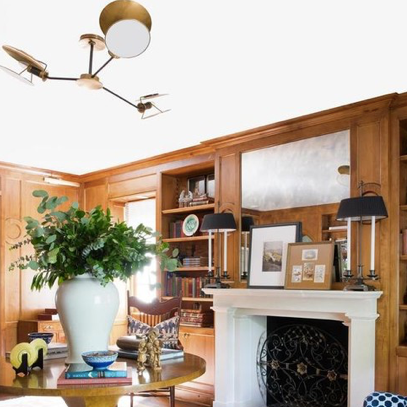 Osiris Large Asymmetric Semi-Flush Mount