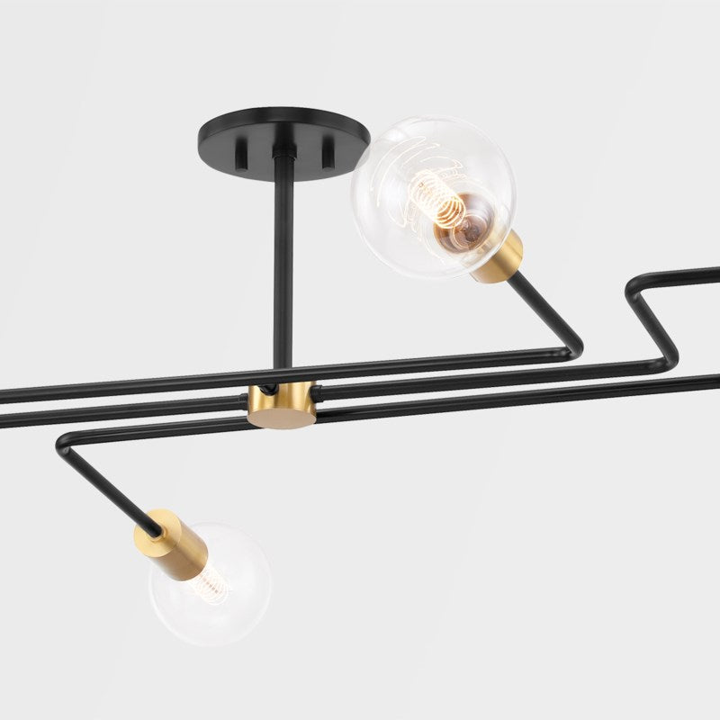 Jena 6 Light Flush Mount