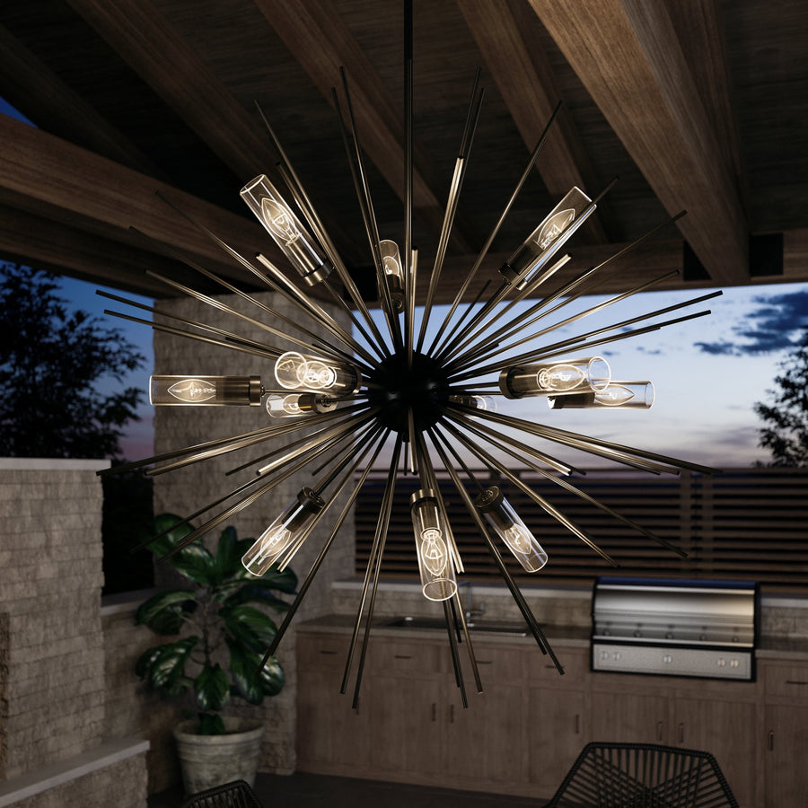 Hilo Large Outdoor Chandelier