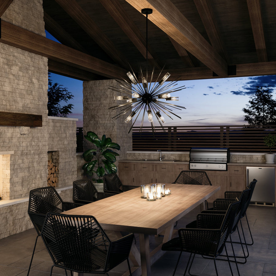 Hilo Large Outdoor Chandelier