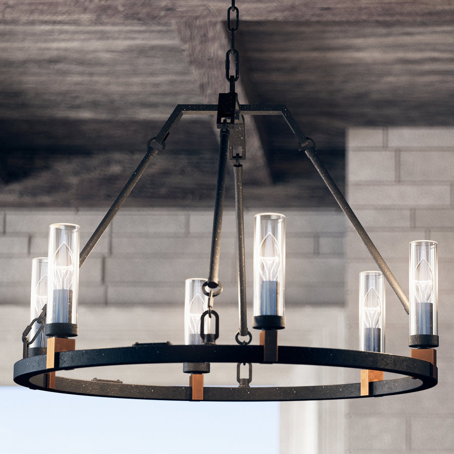 Landen Outdoor Chandelier