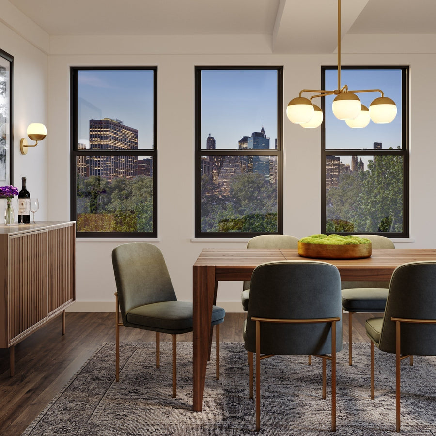 Alvin Five Light Chandelier