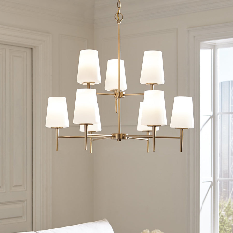 Driscoll Nine Light Chandelier