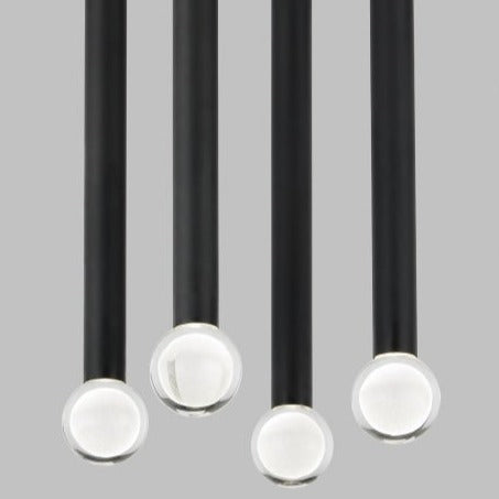 Guyed 4 Light Chandelier