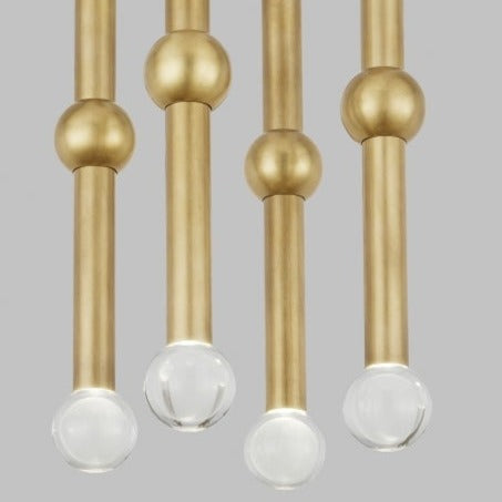 Guyed 4 Light Chandelier