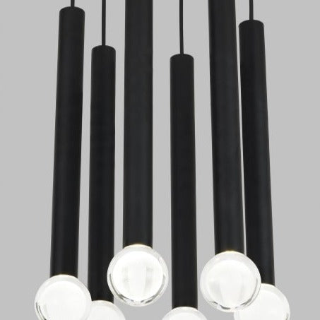 Guyed 6 Light Chandelier