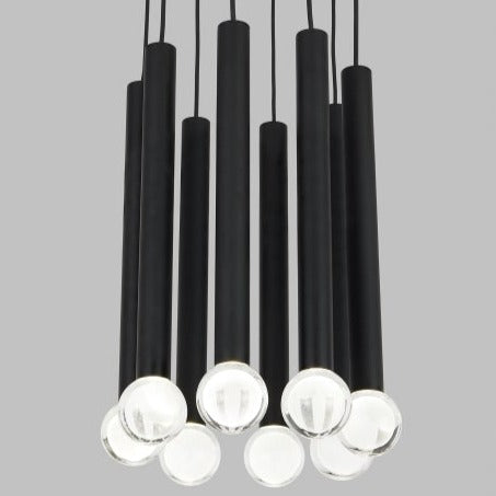 Guyed 8 Light Chandelier